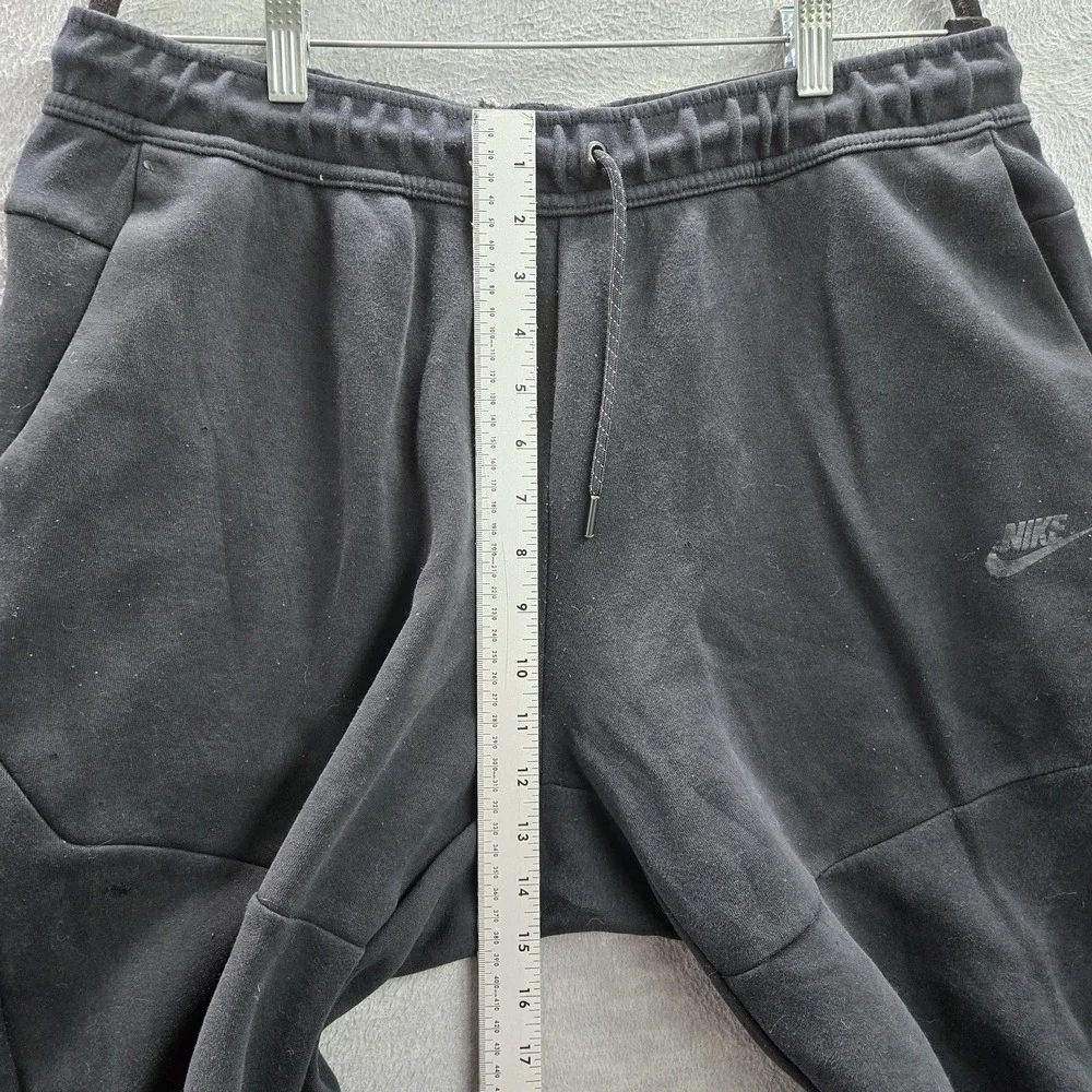 Nike Men Pants XL Black Tech Fleece CU4495-010 Jogger Logo 26